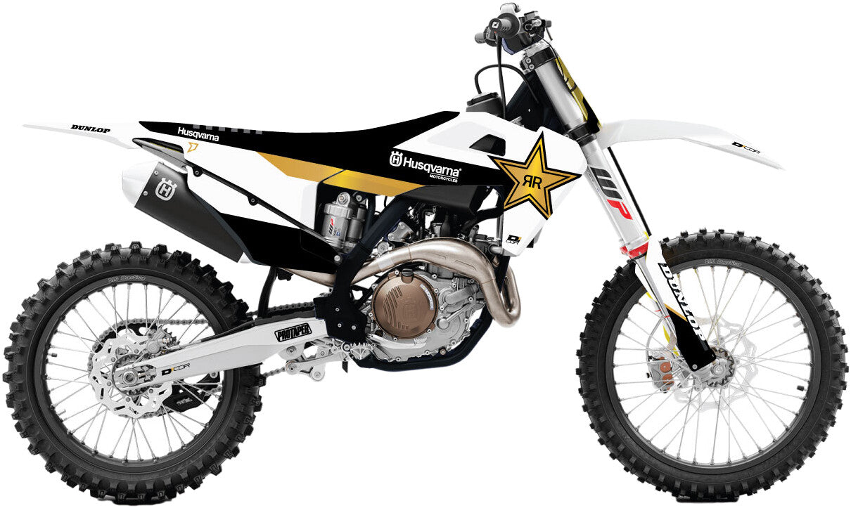 COMPLET KIT ROCKSTAR HUSQ TC/FC 125-450 WHT BG