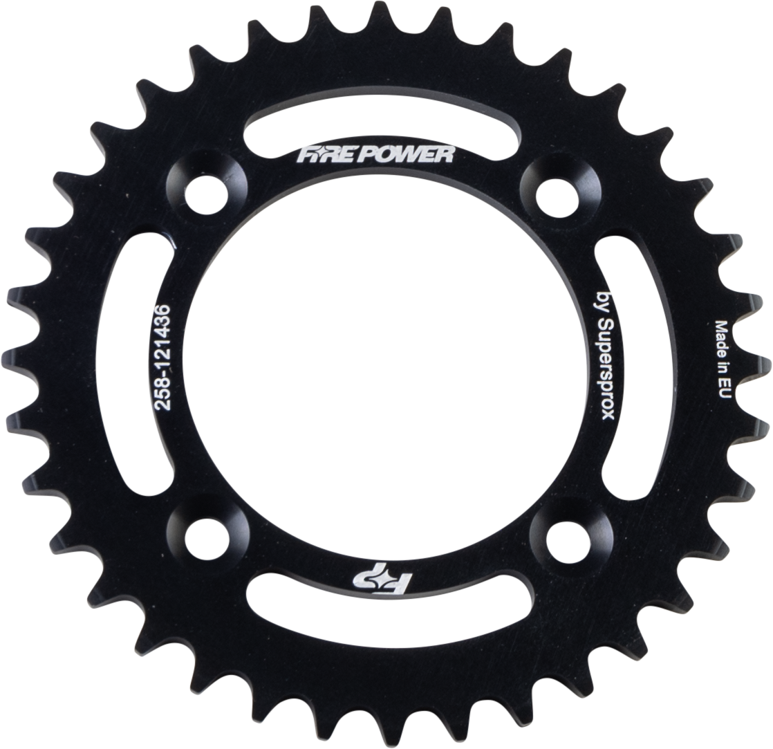 REAR SPROCKET ALUMINUM 36T BLK