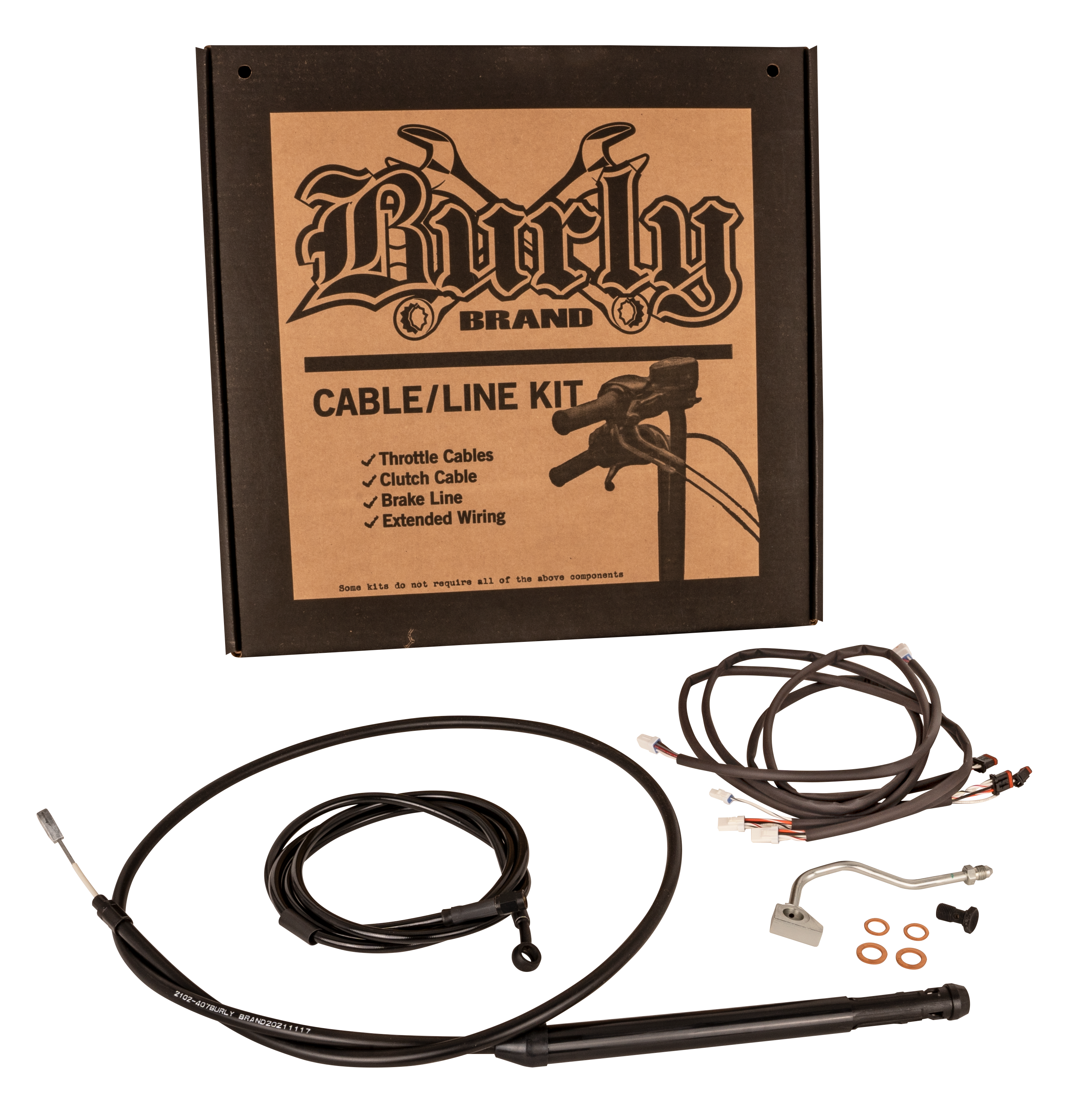 CNTRL KIT  18" GORILLA BLK `21-22 FLHR/FLTR W/ABS