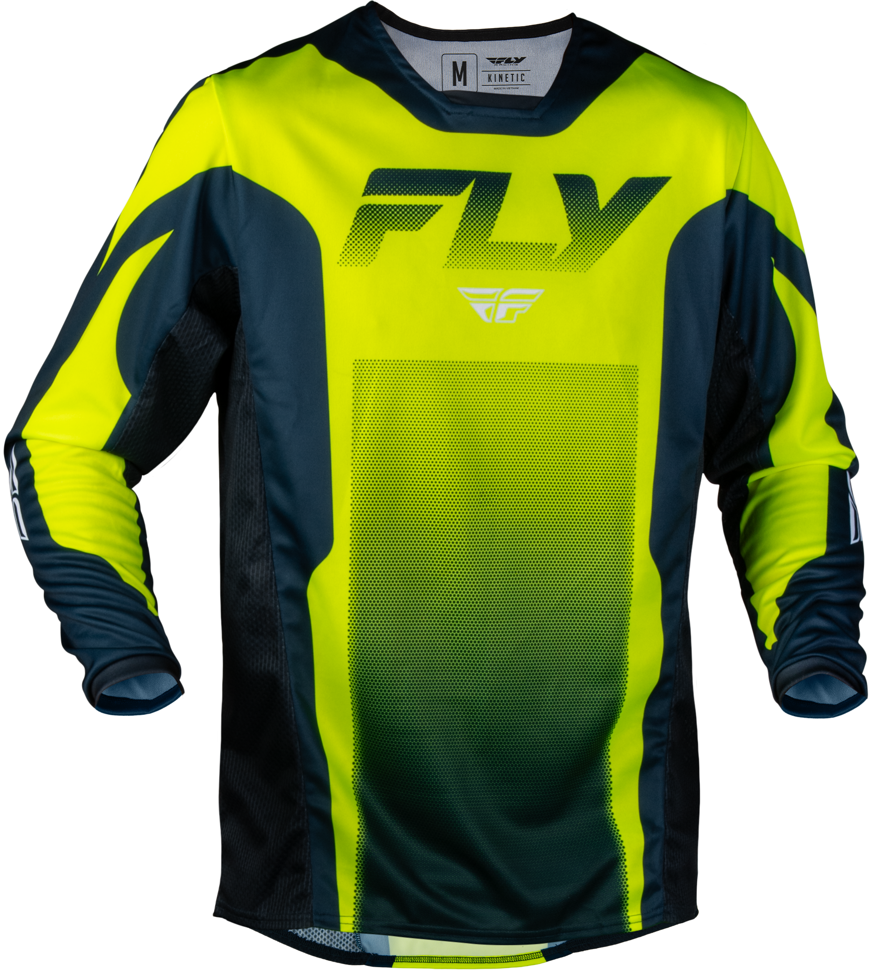 KINETIC FADE JERSEY HI-VIS/NAVY/WHITE LG