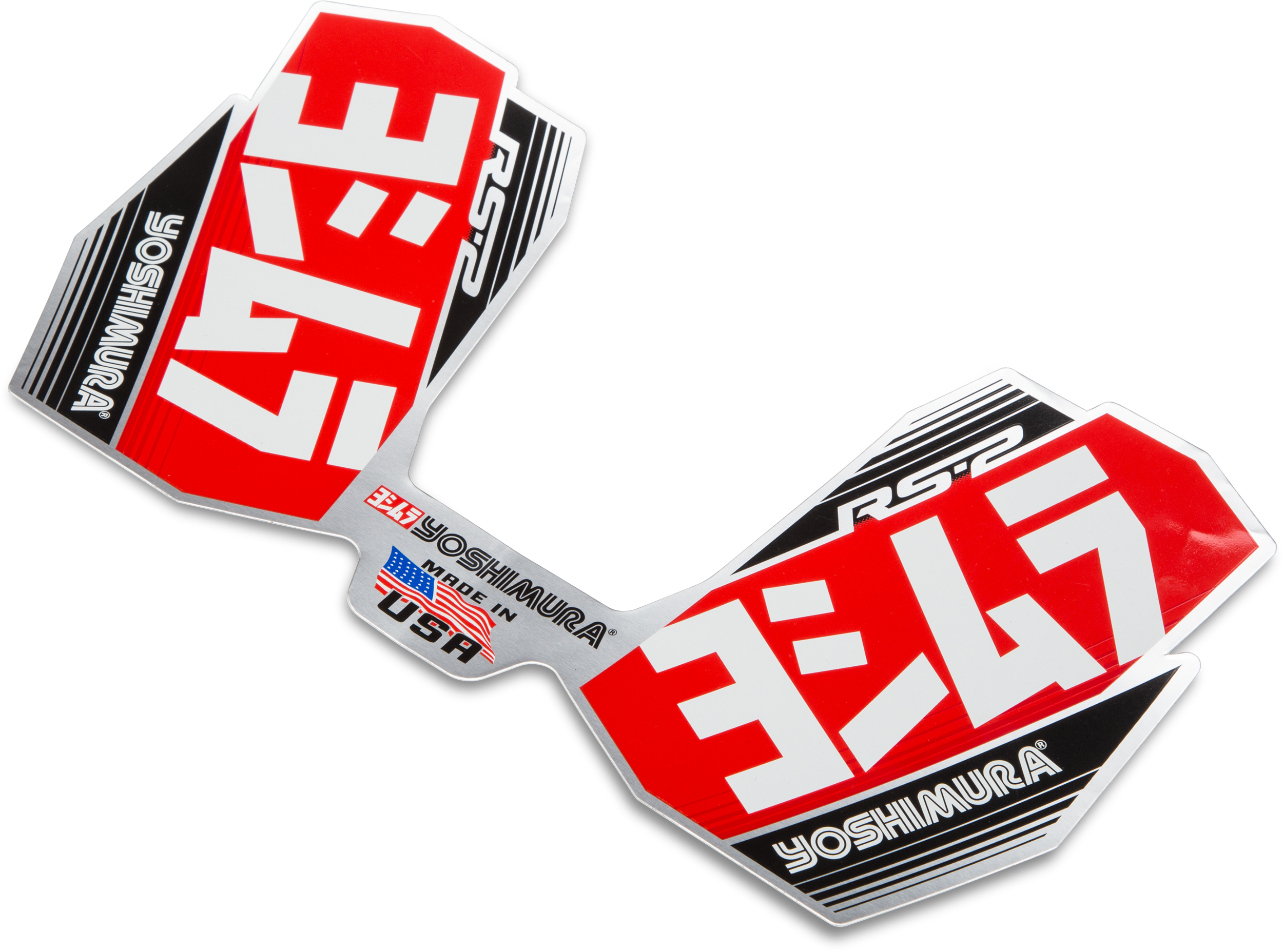 MUFFLER LOGO DECAL RS-2 OFF-ROAD V2