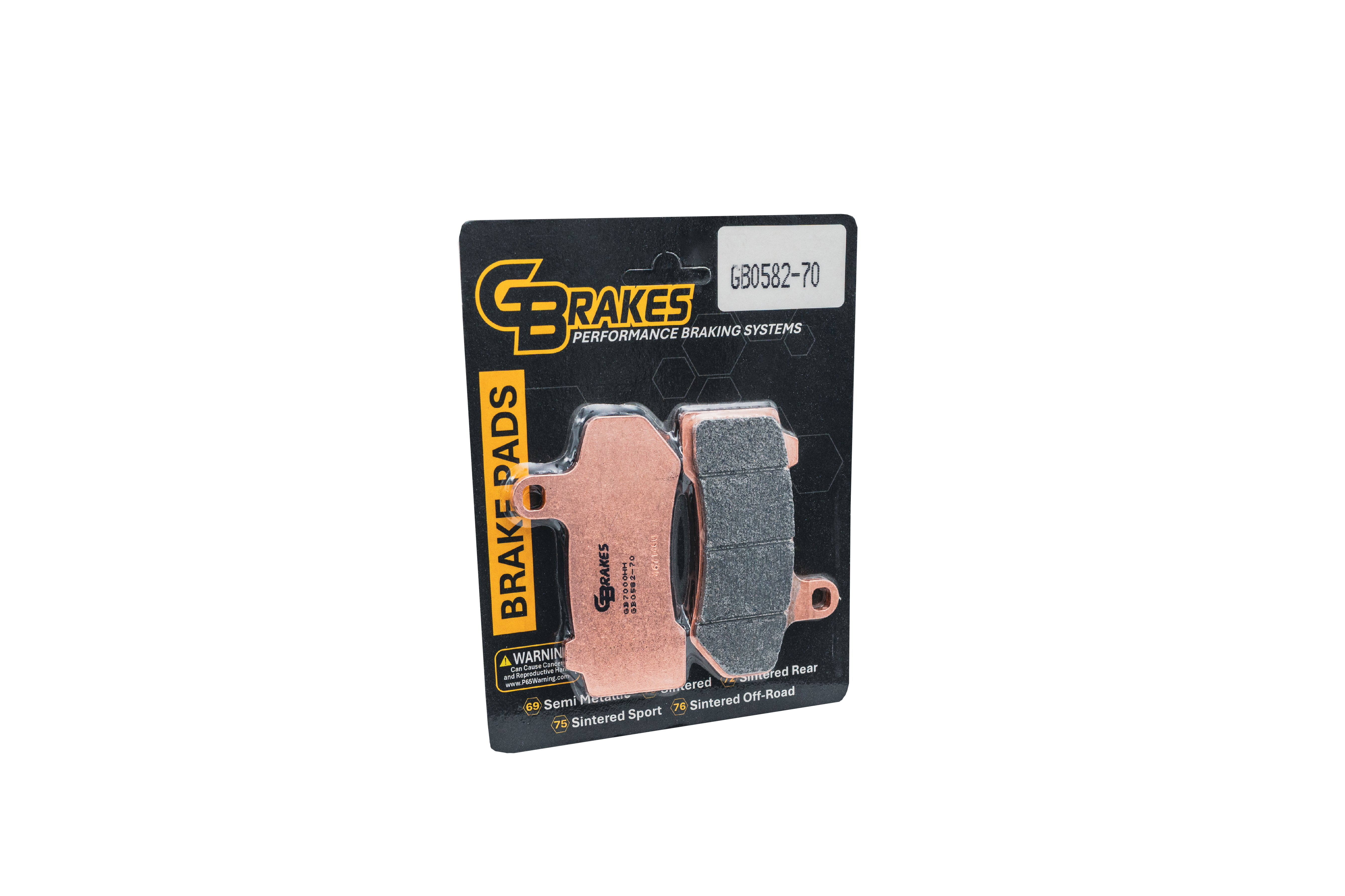 BRAKE PADS HH SINTERED FR/RR