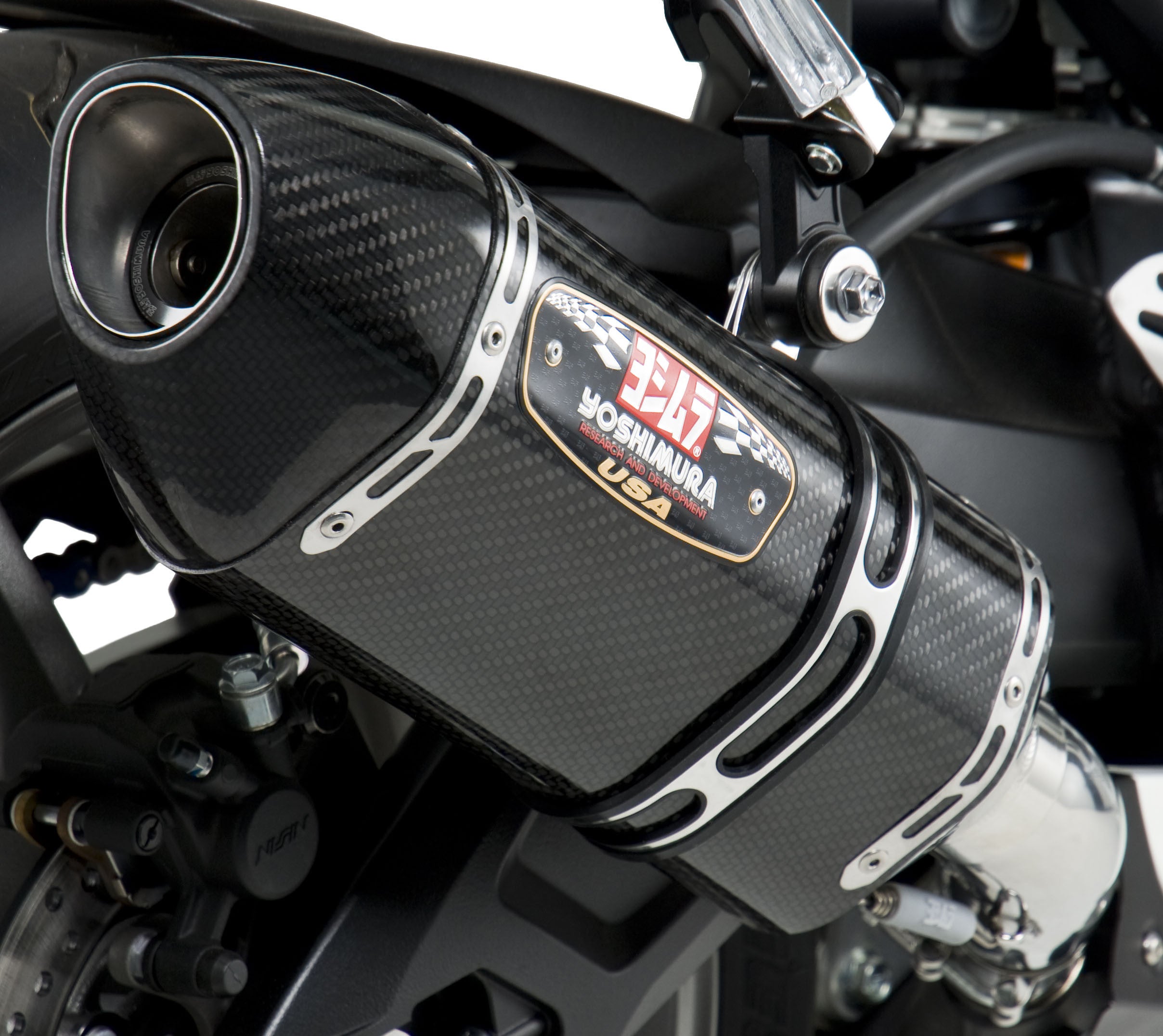 EXHAUST STREET R-77 SLIP-ON SS-CF-CF #960-1424