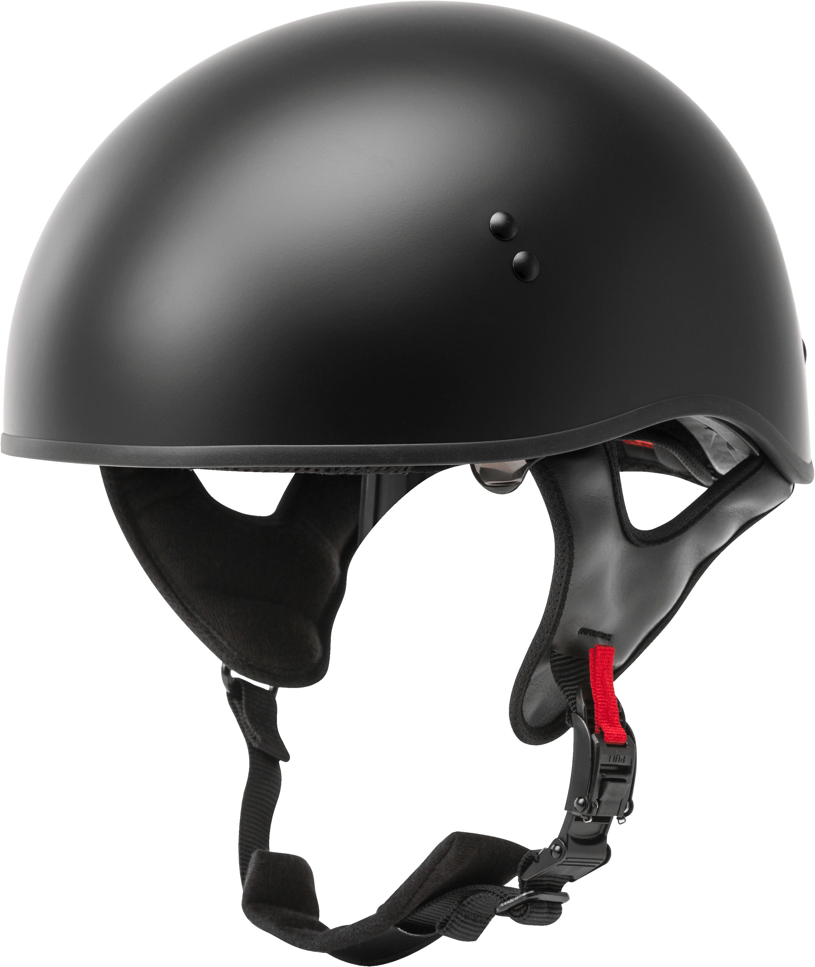 HH-65 HALF HELMET NAKED MATTE BLACK XS