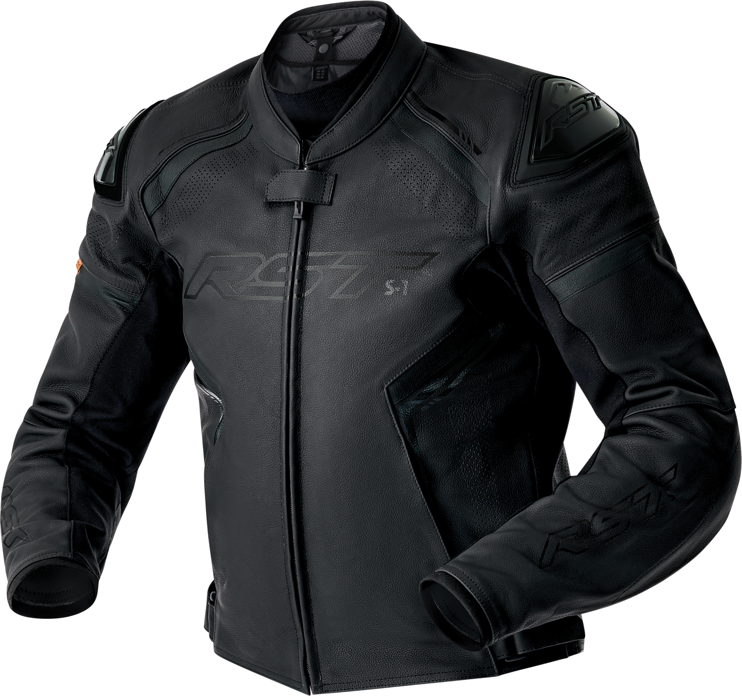 S1 D3O LEATHER JACKET BLACK 3X