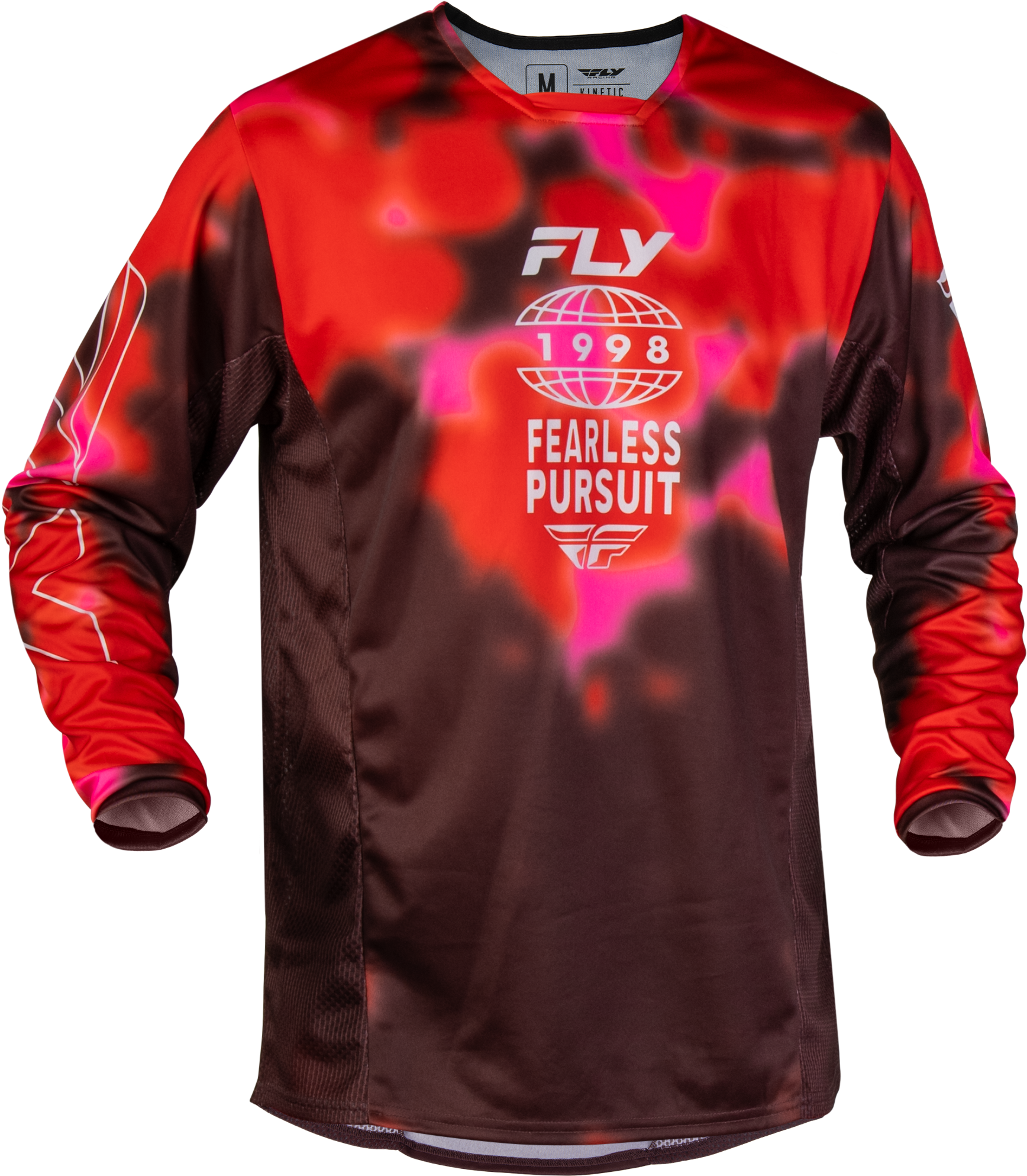 KINETIC BLUR JERSEY RED/MAROON LG