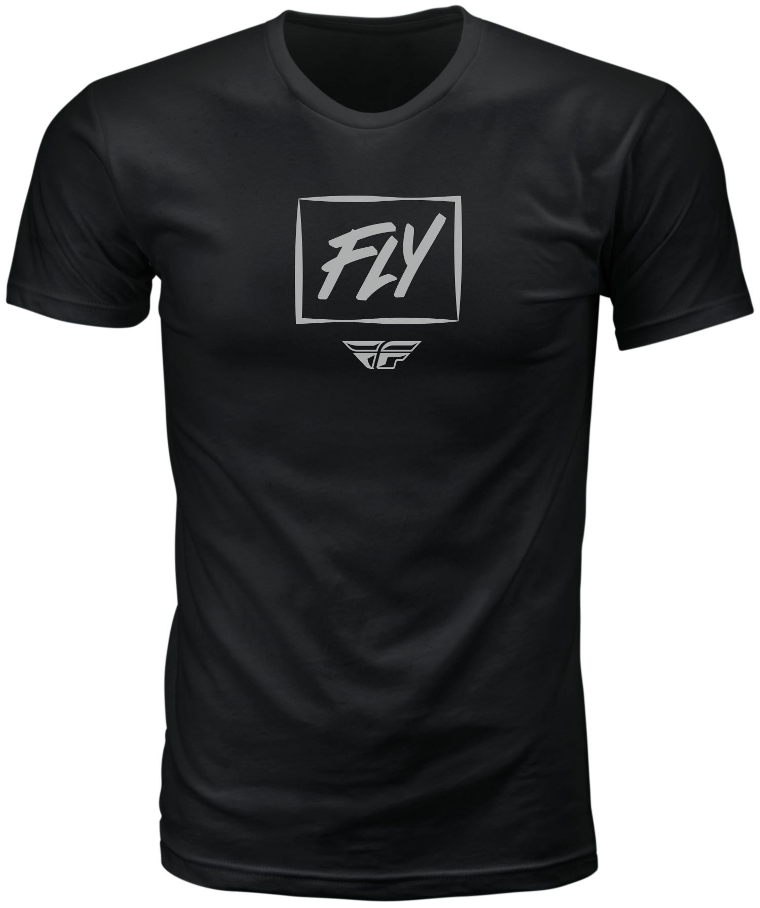 FLY ZOOM TEE BLACK SM