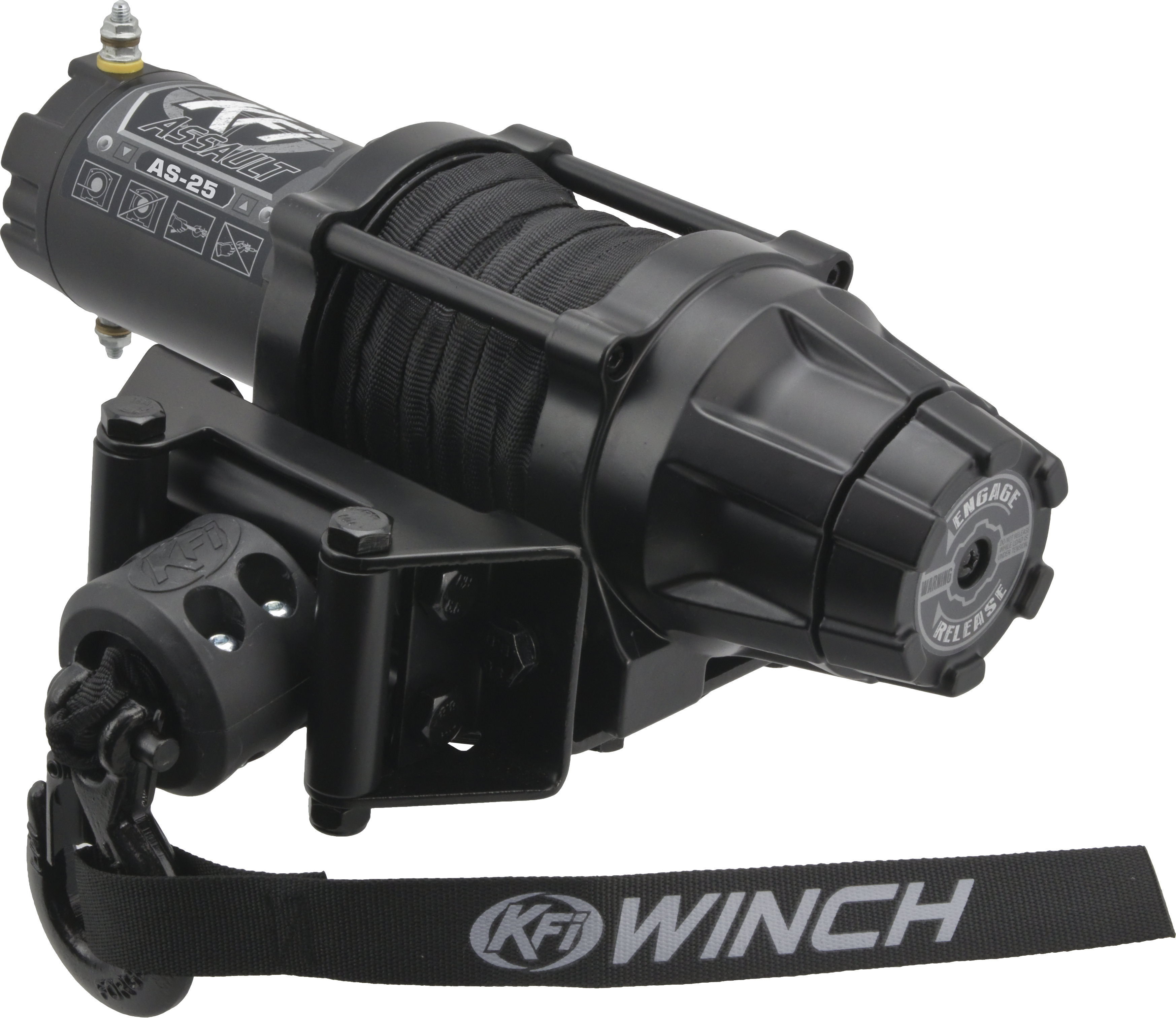 2500LB SYNTHETIC ASSAULT SERIES WINCH