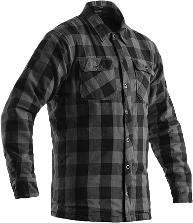 LUMBERJACK CE SHIRT GREY CHECK TEXTILE XL