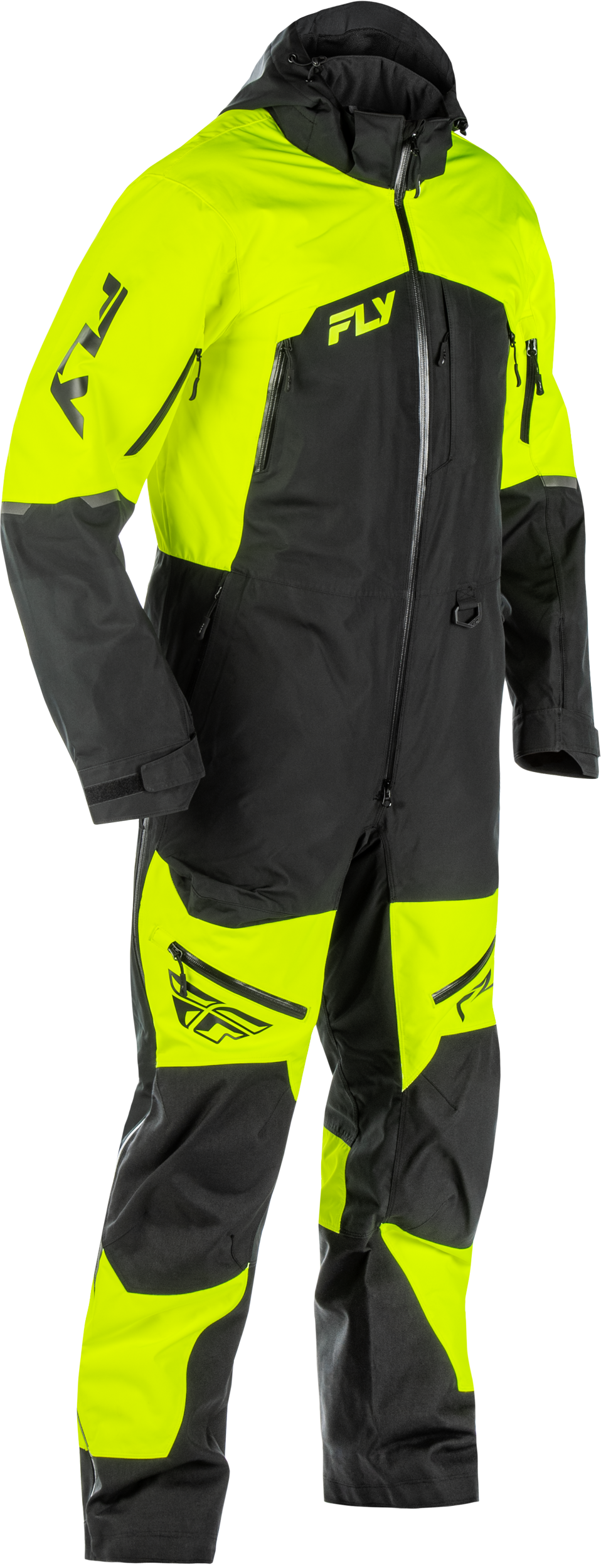 INCLINE MONOSUIT HI-VIS/BLACK LG