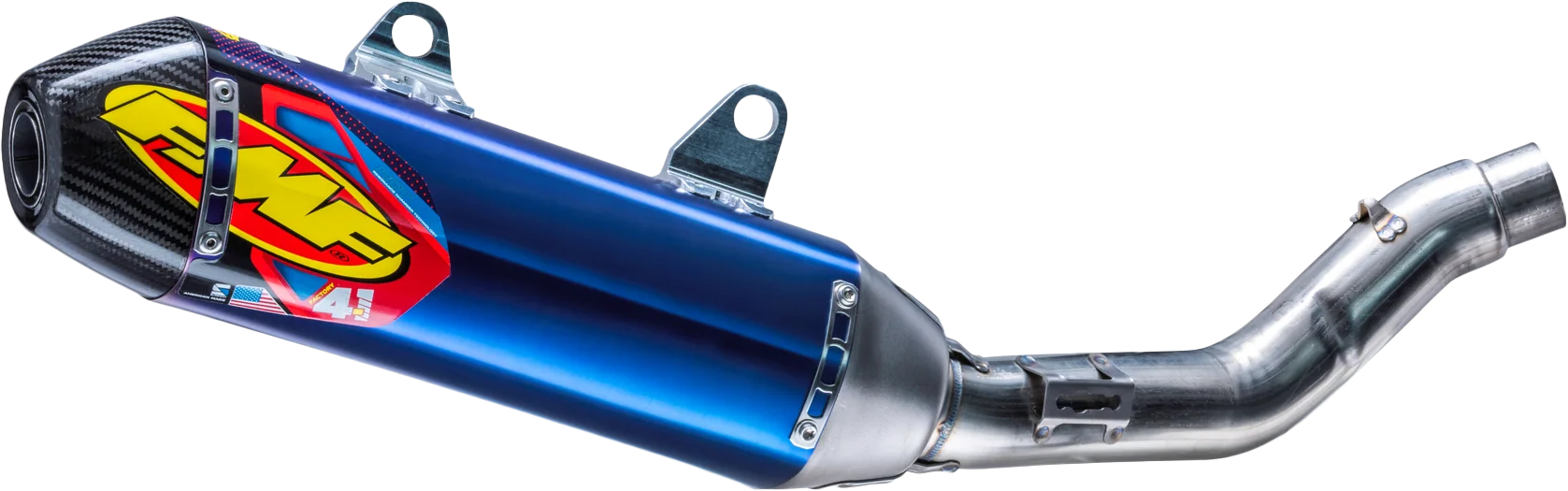 FACTORY 4.1 RCT SLIP-ON TITANIUM W/ CARBON CAP