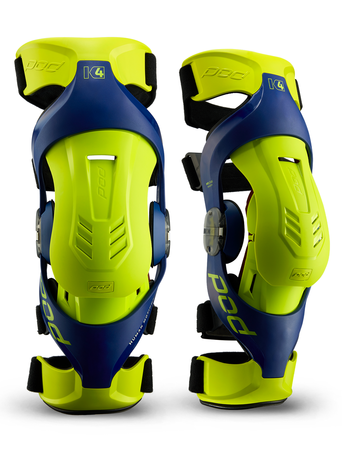 K4 3.0 KNEE LE BRACE PR FLUO PAIR XL/2X