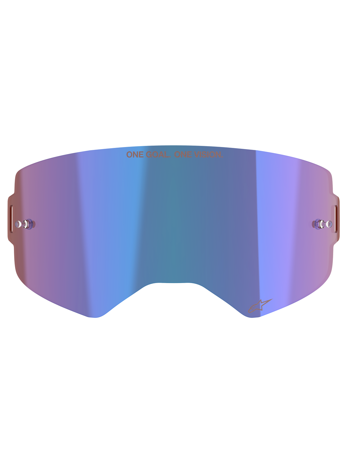 Alpinestars Supertech Mirror Lens - Blue
