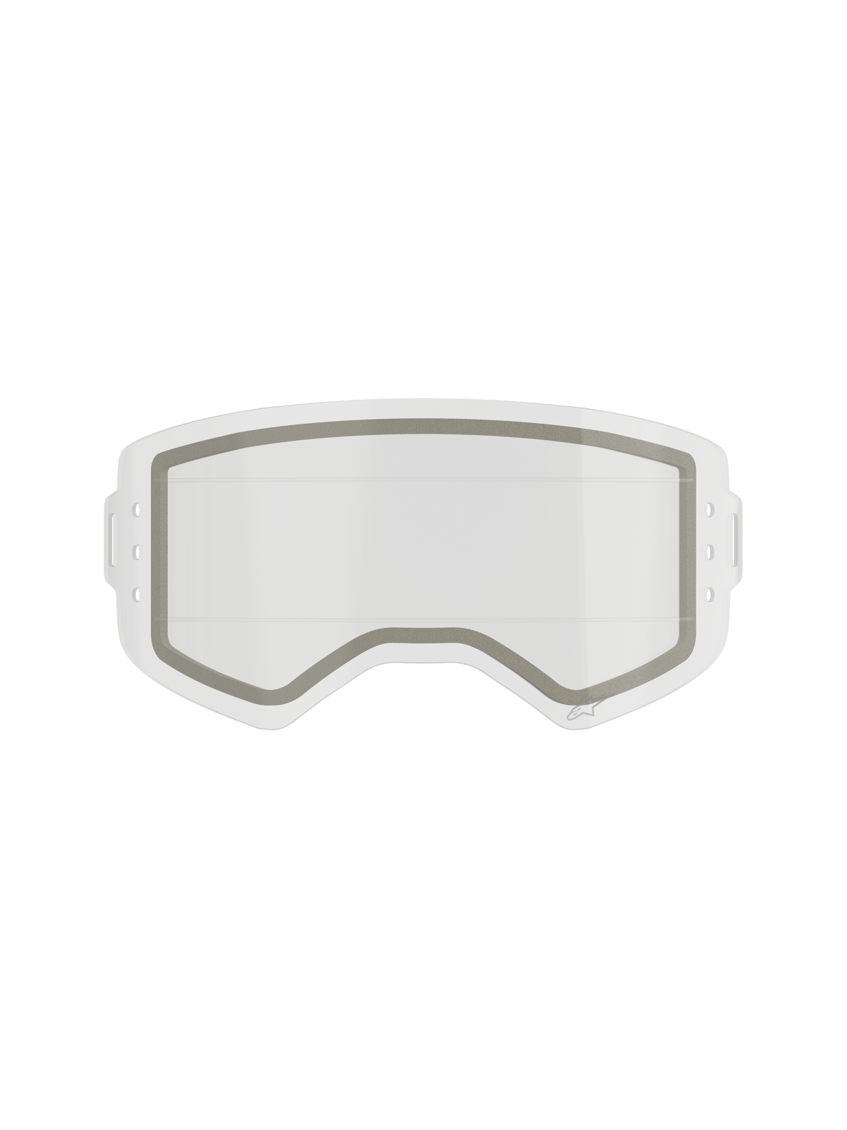 Alpinestars Supertech Dual Pane Roll Off Lens - Clear