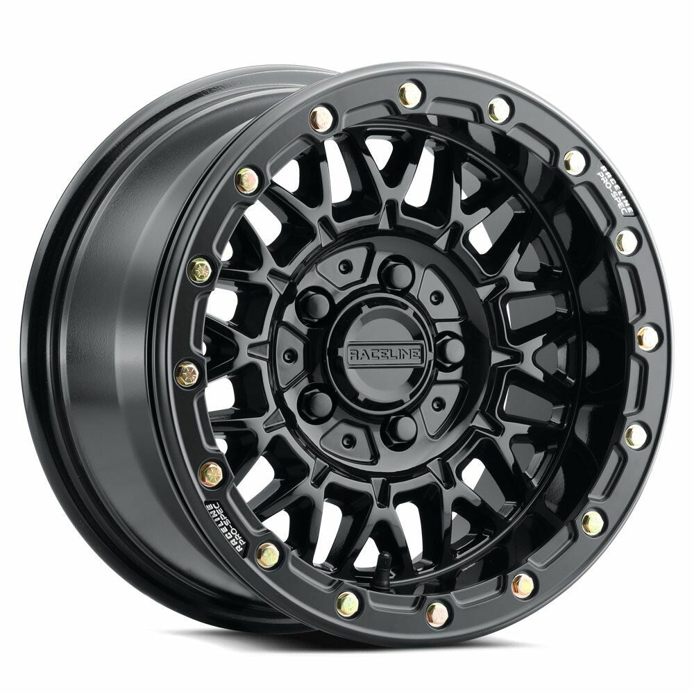 OMEGA 15X10 5/4.5 +10MM GLOSS BLACK