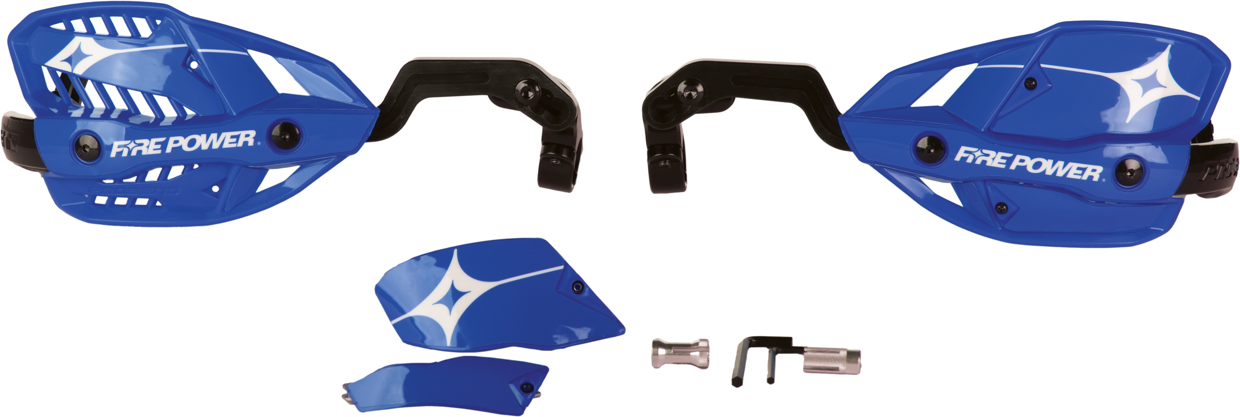 1 1/8" CLOSED HANDGUARD BLUE