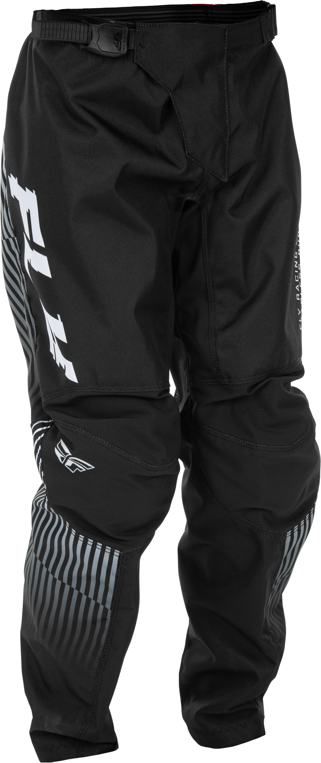 YOUTH F-16 PANTS BLACK/WHITE SZ 24