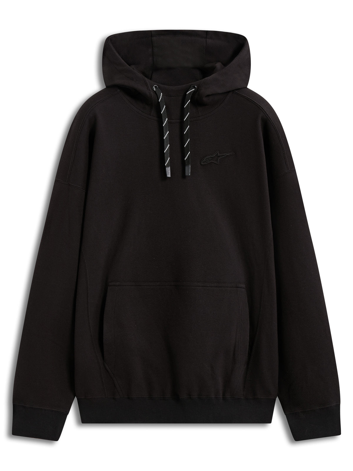 CAMINO TEXTURED OVRSIZD HOODIE OFF BLACK 2X