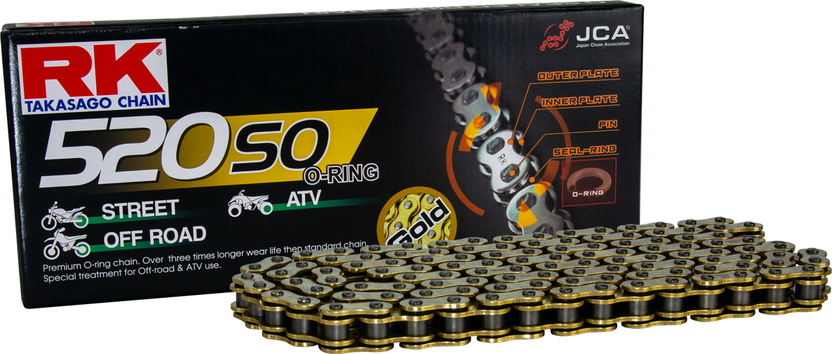 GB520SO DRIVE CHAIN GOLD 520 X 84