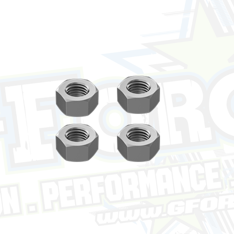 #10  Head Nut M7 x 1.00  (4-PACK)