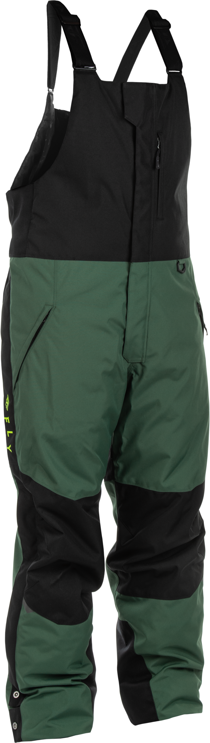 OUTPOST FLOAT BIB GREEN/HI-VIS/BLACK 2X