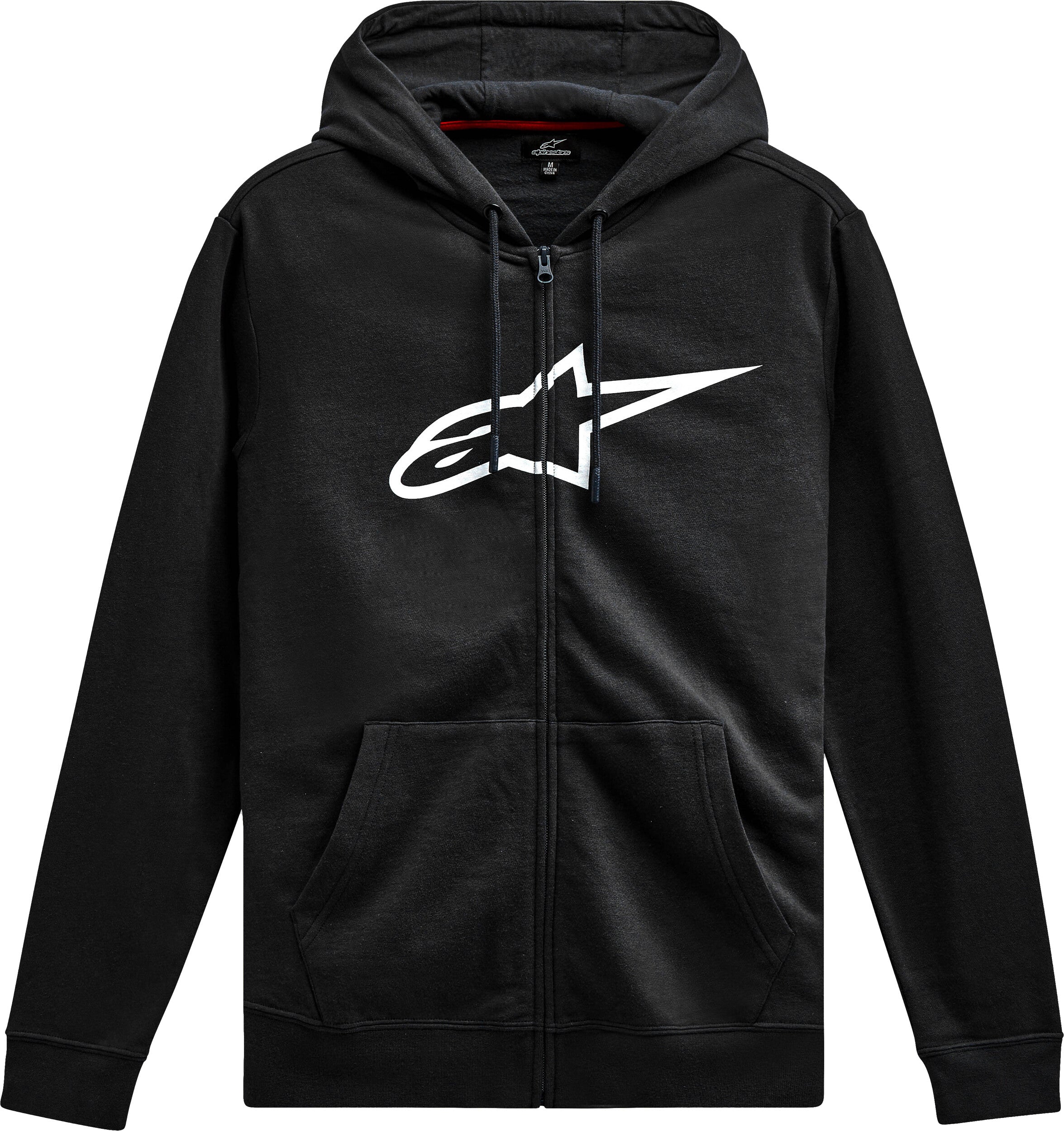 AGELESS ZIP HOODIE V3 BLACK/WHITE MD