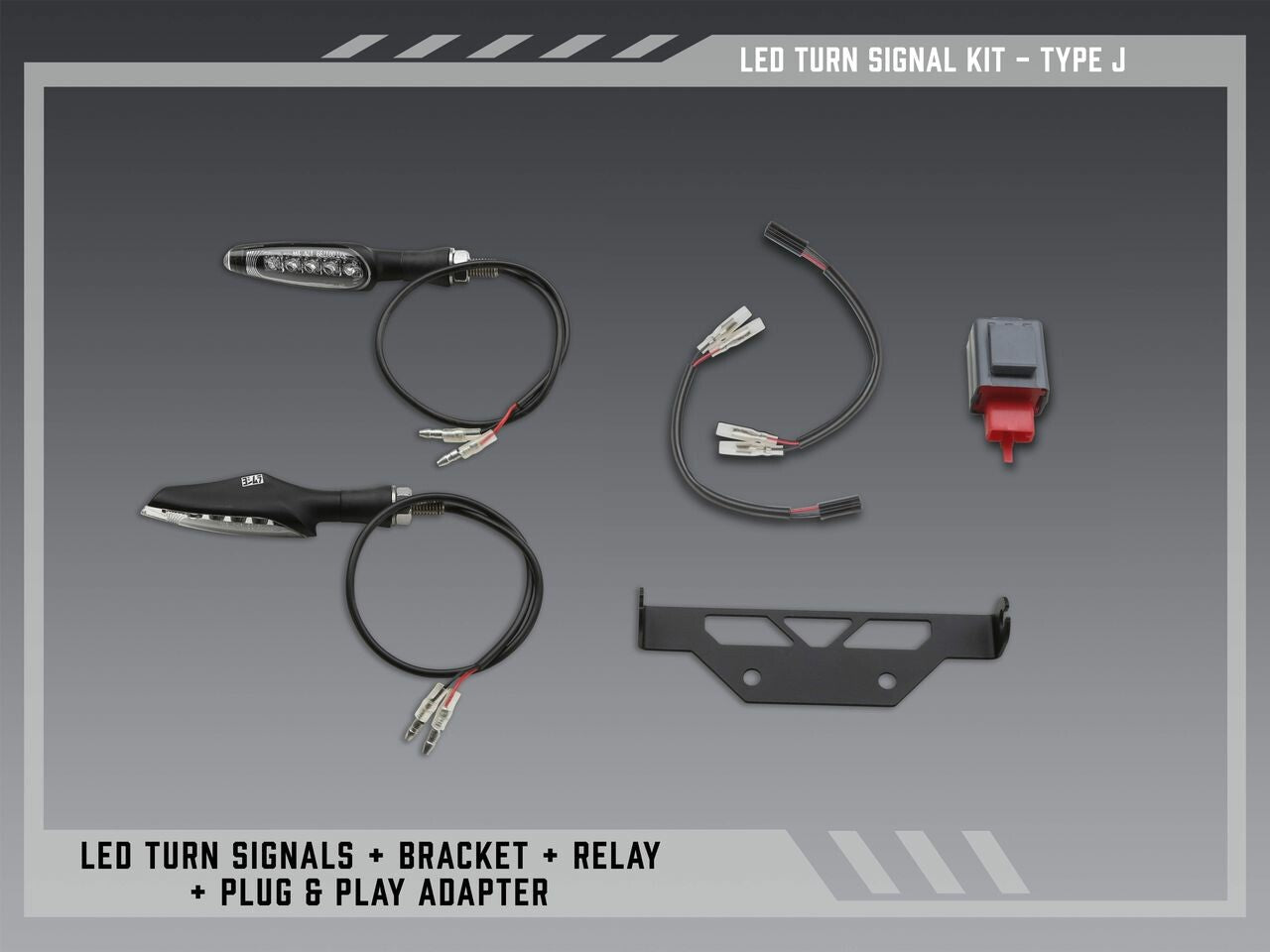FE V2 STND LED TURN SIG KIT J #961-9206