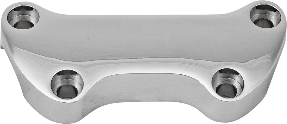 H-BAR CLAMP SMOOTH W/O SKIRT CHROME