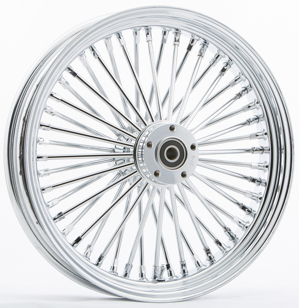 RR 48-SPK CHROME 16X5.5 WIDE-HUB 3/4" AXL 00 LTR