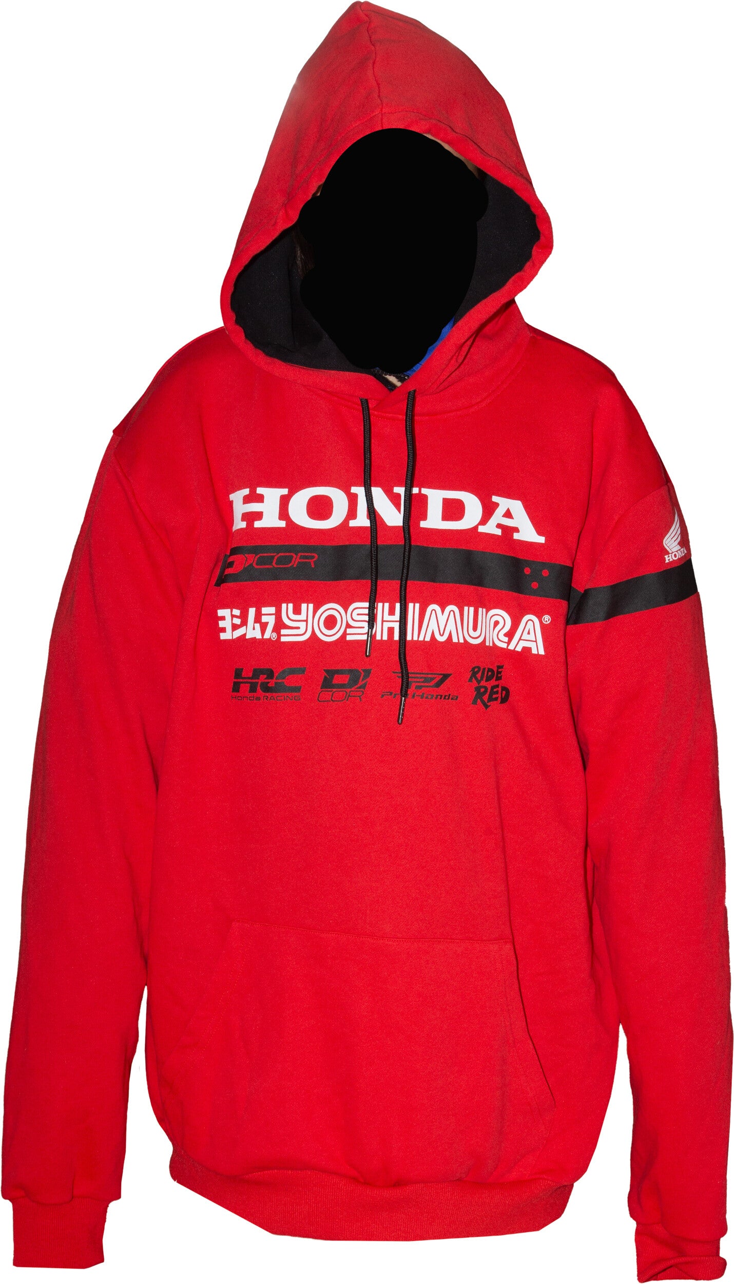 HONDA FACTORY2 SWEATSHIRT RED LG