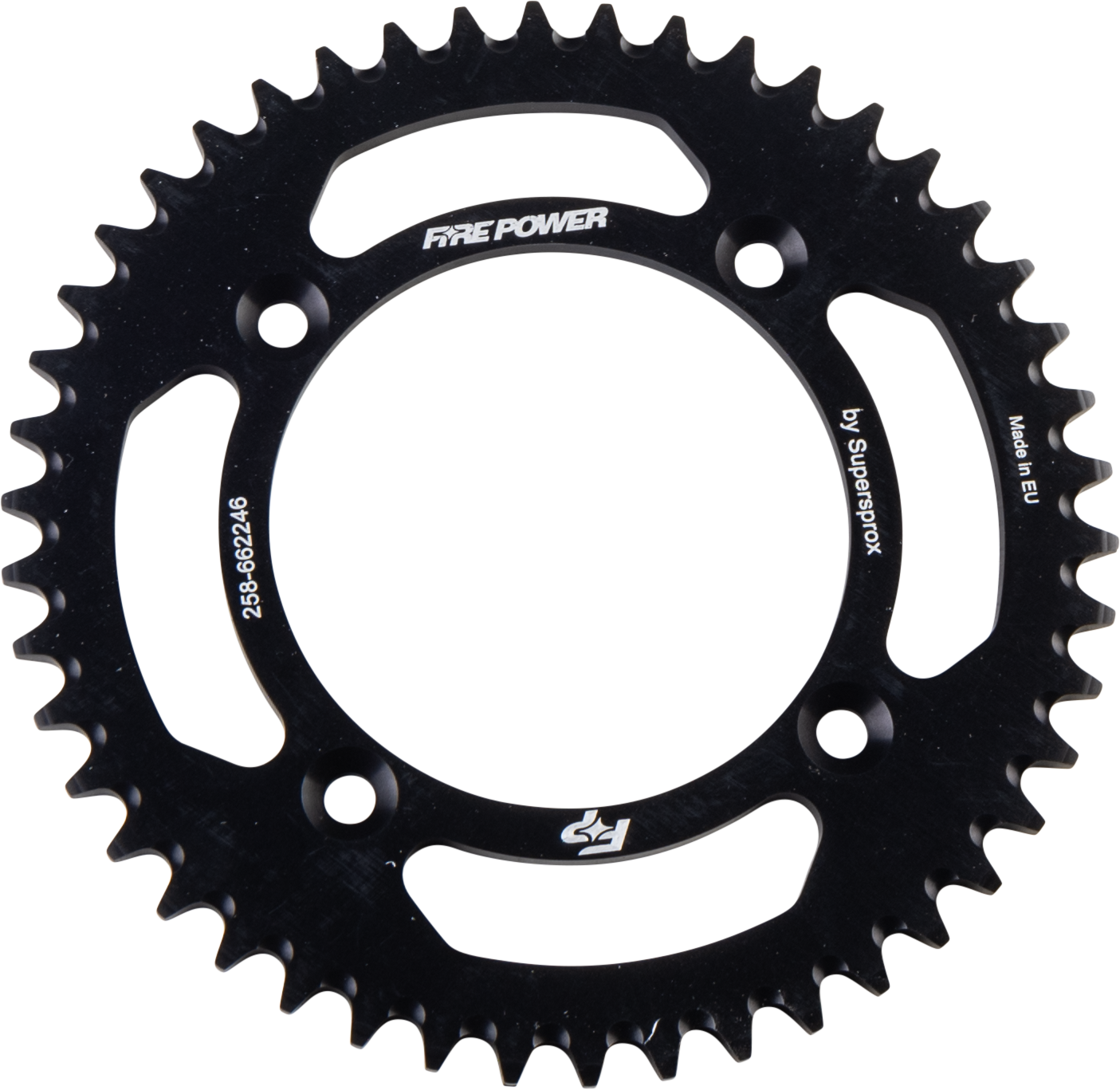 REAR SPROCKET ALUMINUM 46T BLK
