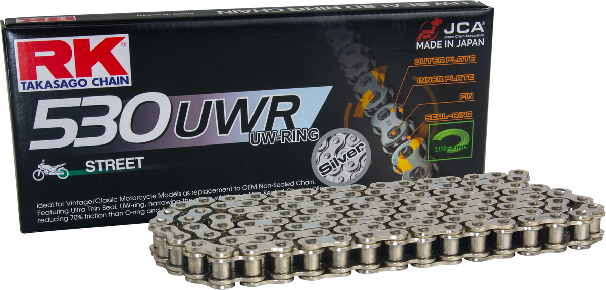 SV530UWR DRIVE CHAIN SILVER 530 X 120