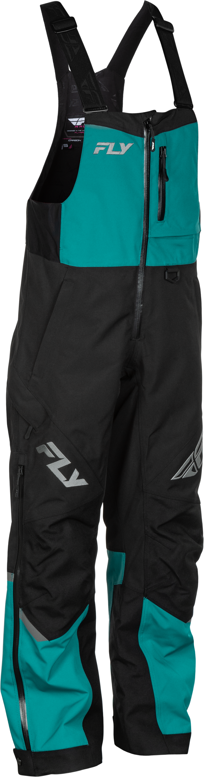WOMEN'S CARBON BIBS DEEP LAKE/BLACK MD