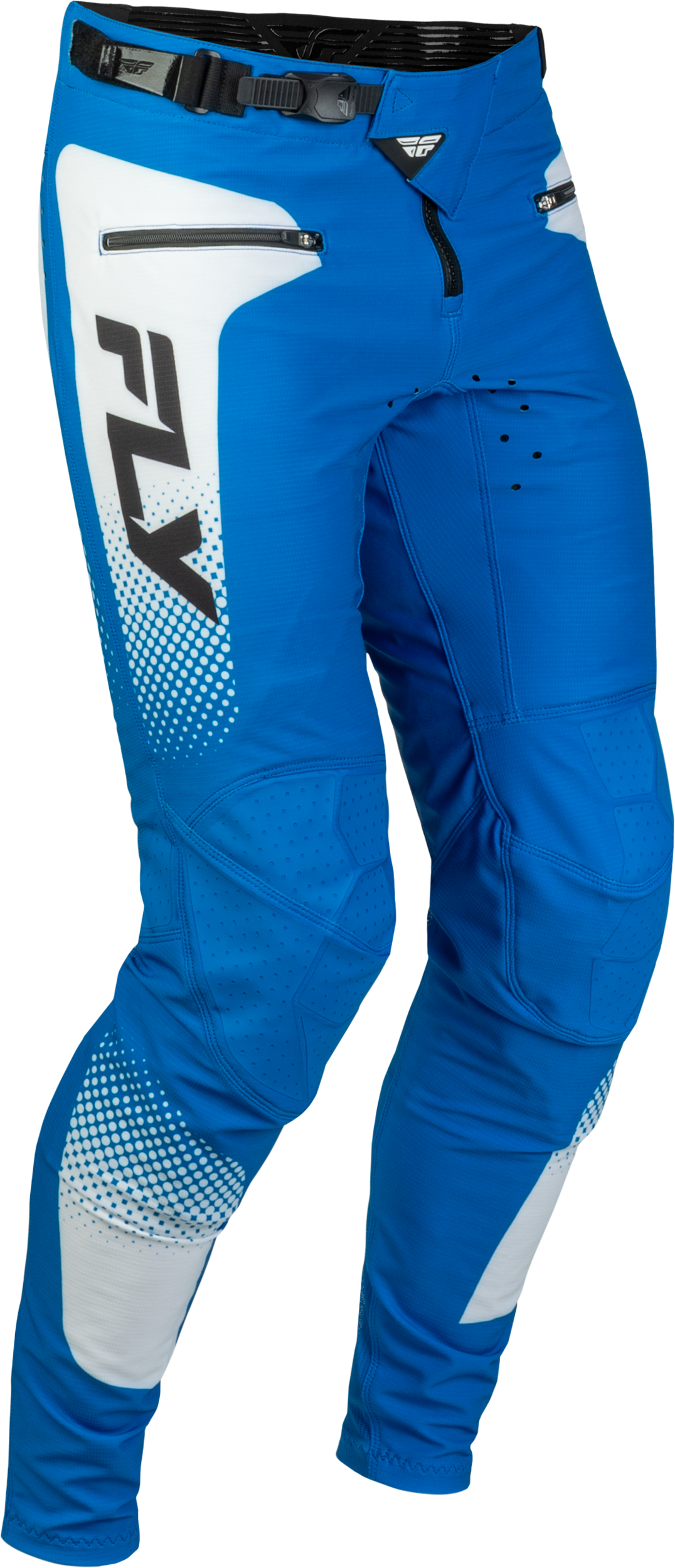 YTH RAYCE SONAR BICYCLE PANTS BLUE/WHITE/BLACK SZ 18