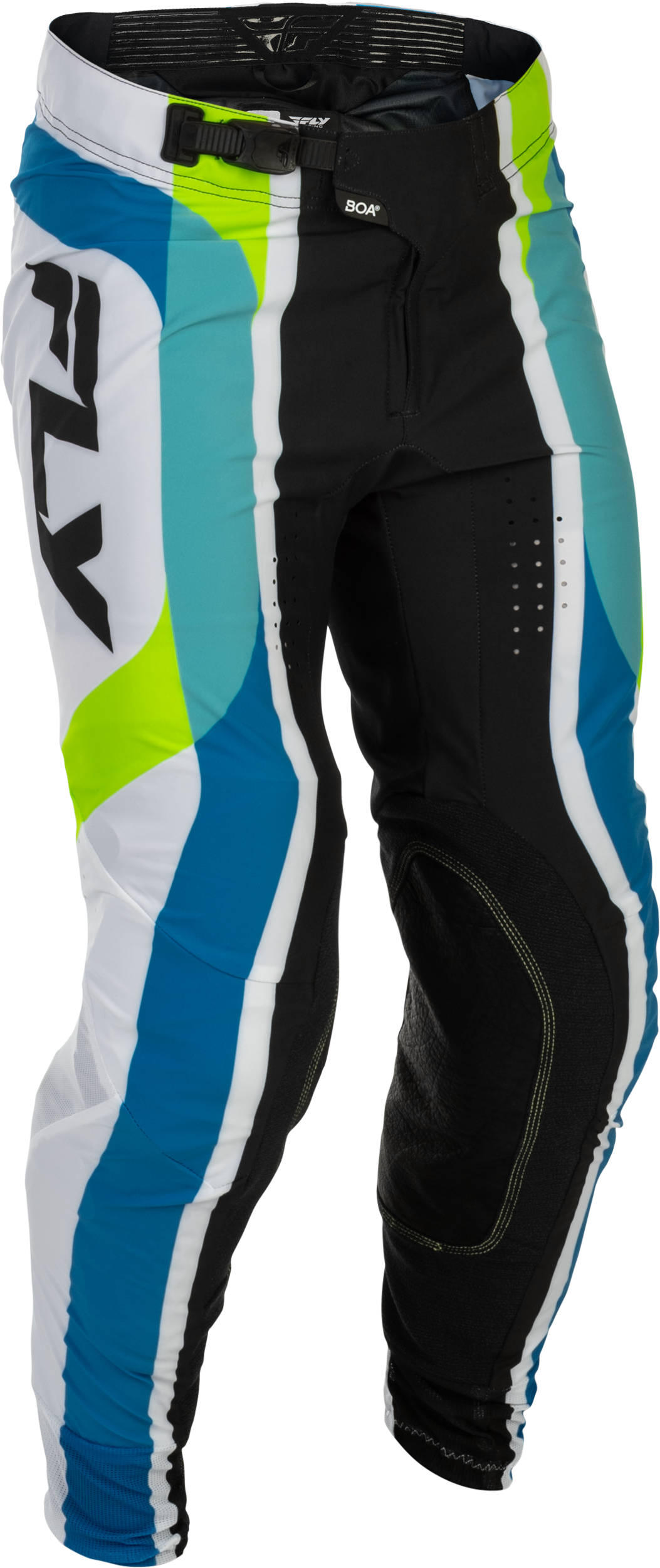 LITE LE CURRENT PANTS WHITE/LIME/BLUE SZ 36