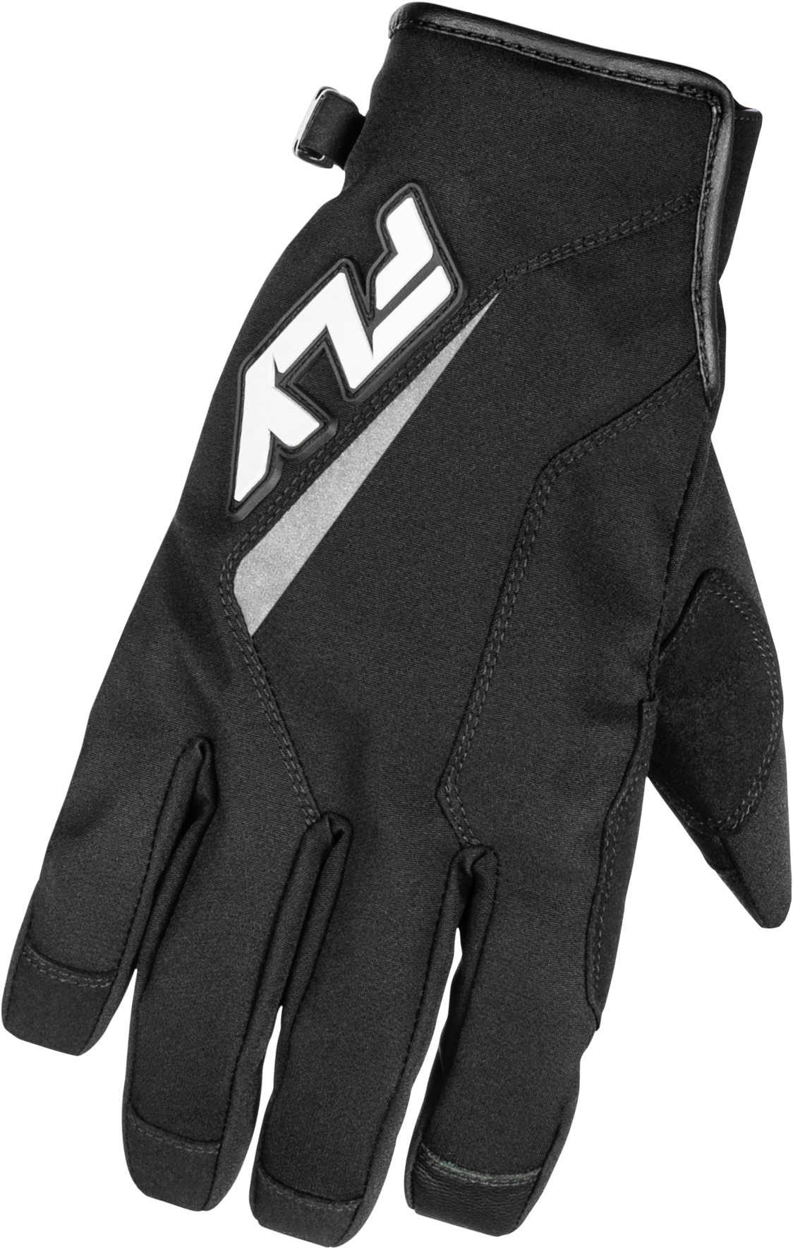 TITLE GLOVES BLACK/WHITE MD