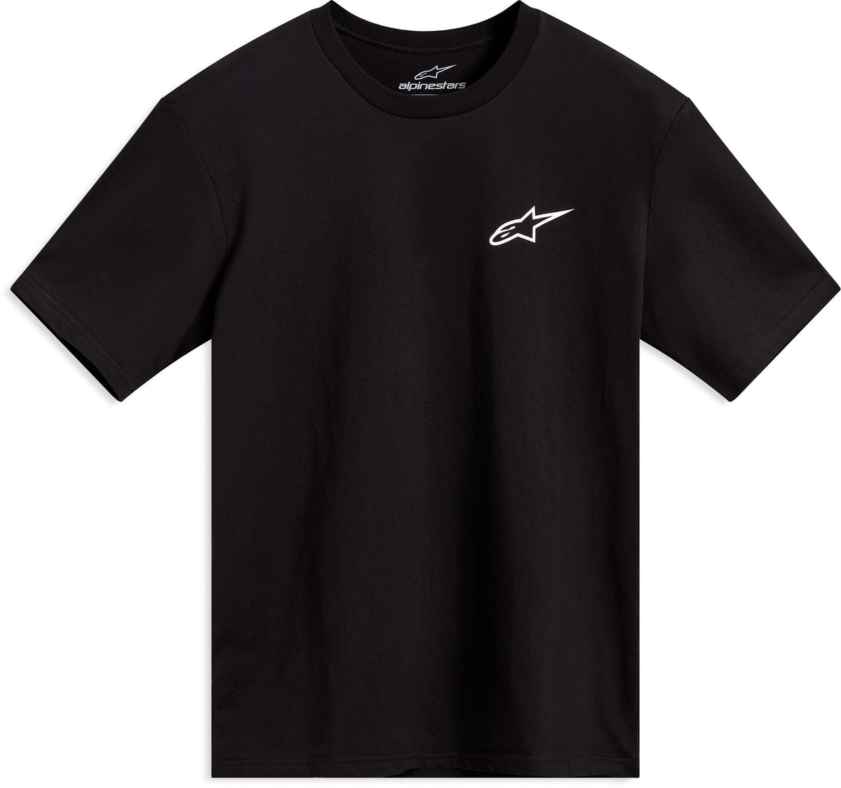 COMBO BACK SS CSF TEE BLACK/WHITE LG