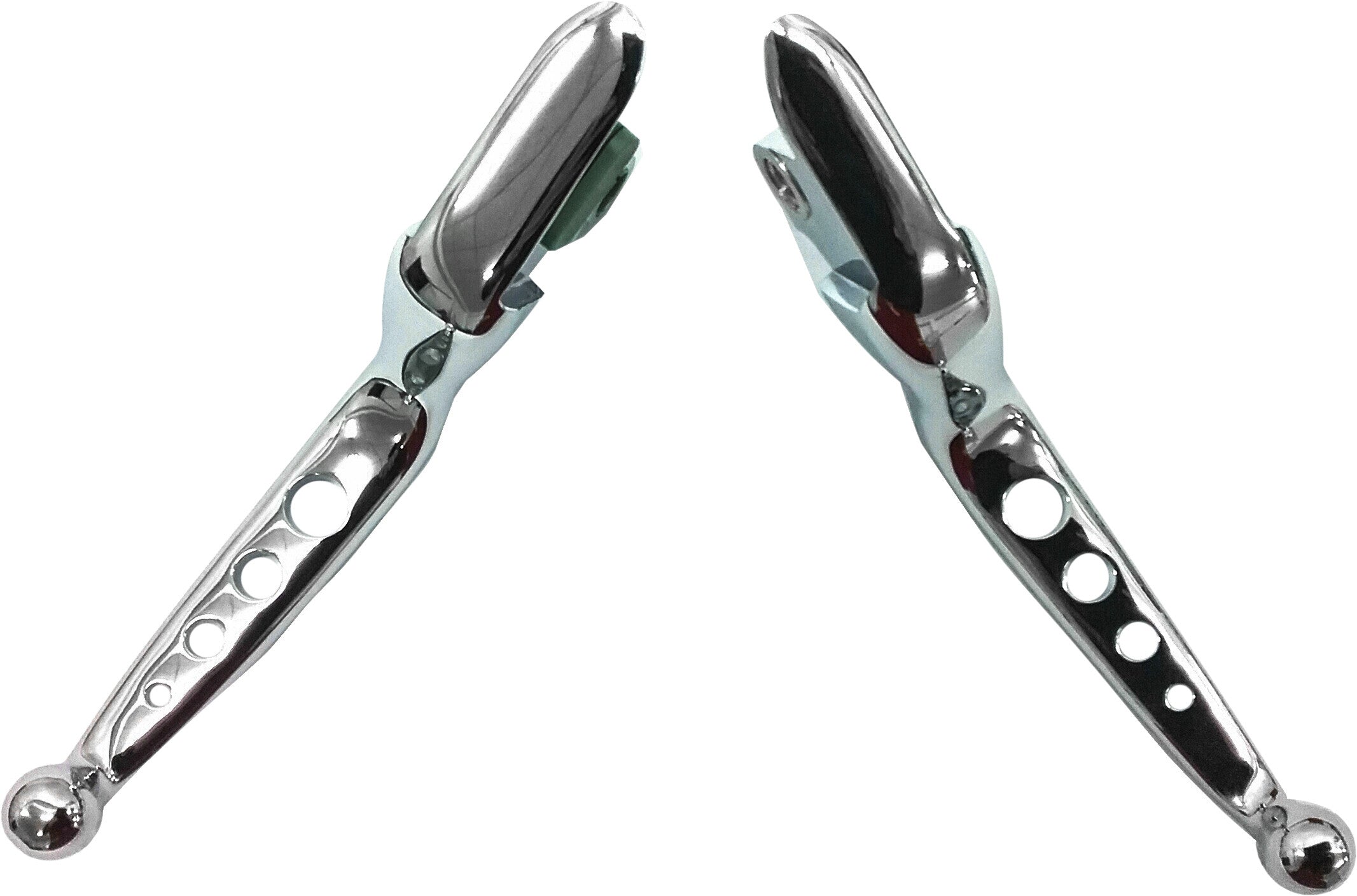 4 HOLE LEVER SET CHROME SOFTAIL 15-24 CABLE