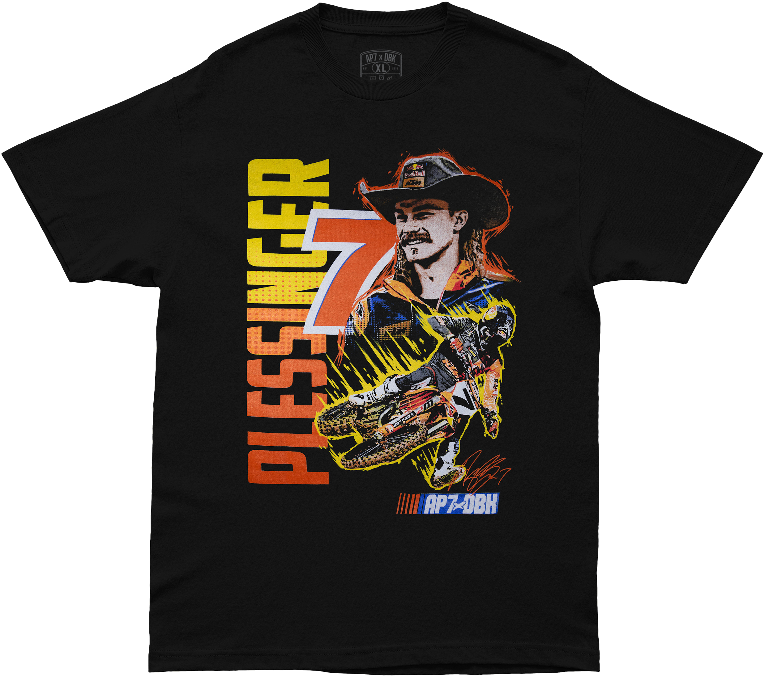 SPEEDWAY TEE BLACK XL