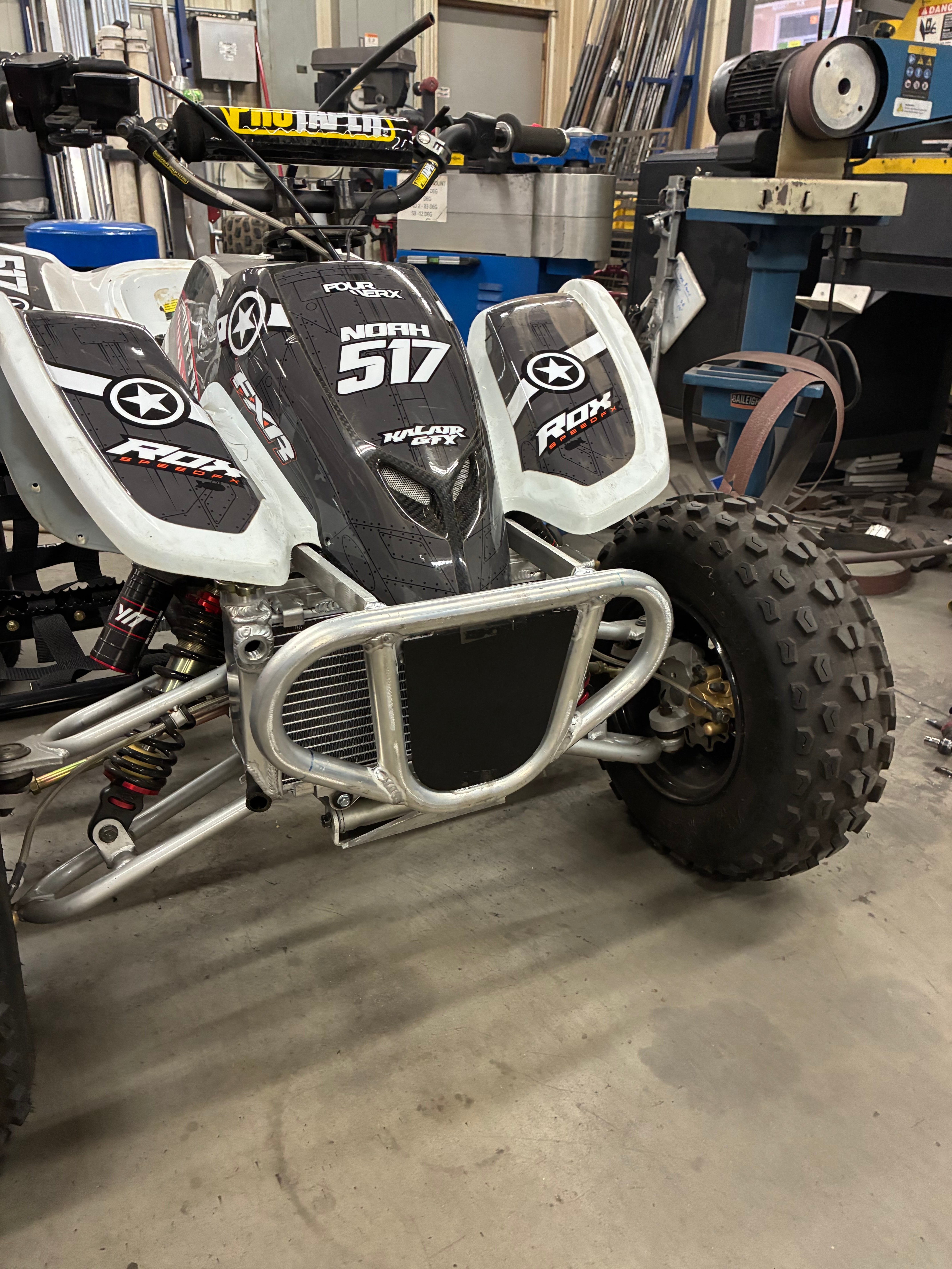 DRR "DRX" MODEL - MX BUMPER (YFZ XL RADIATOR)