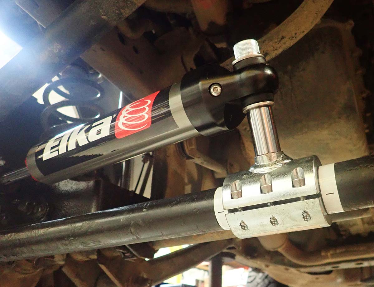 STEERING DAMPER HIGH CLEARANCE - JEEP WRANGLER (JK)