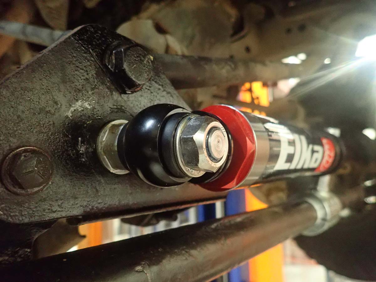 STEERING DAMPER HIGH CLEARANCE - JEEP WRANGLER (JK)