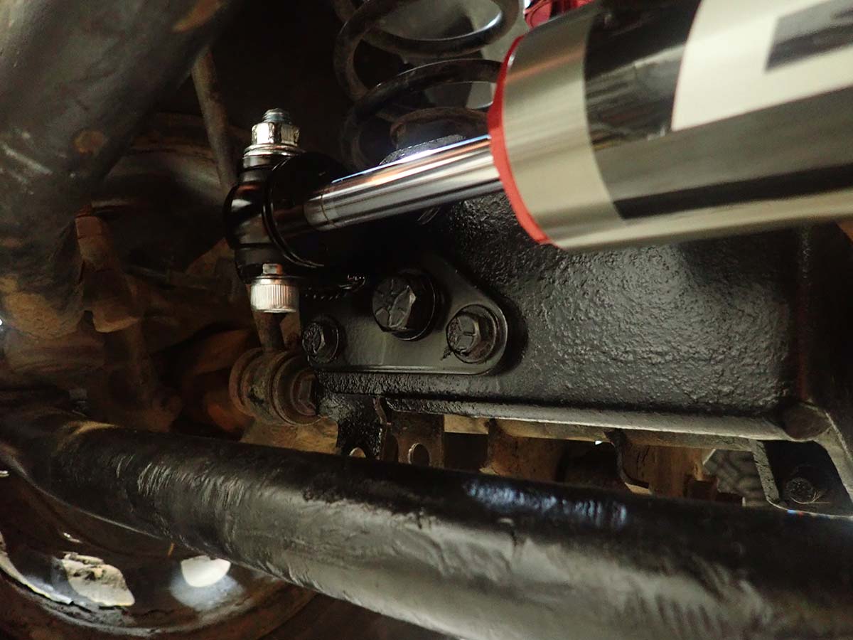 STEERING DAMPER HIGH CLEARANCE - JEEP WRANGLER (JK)