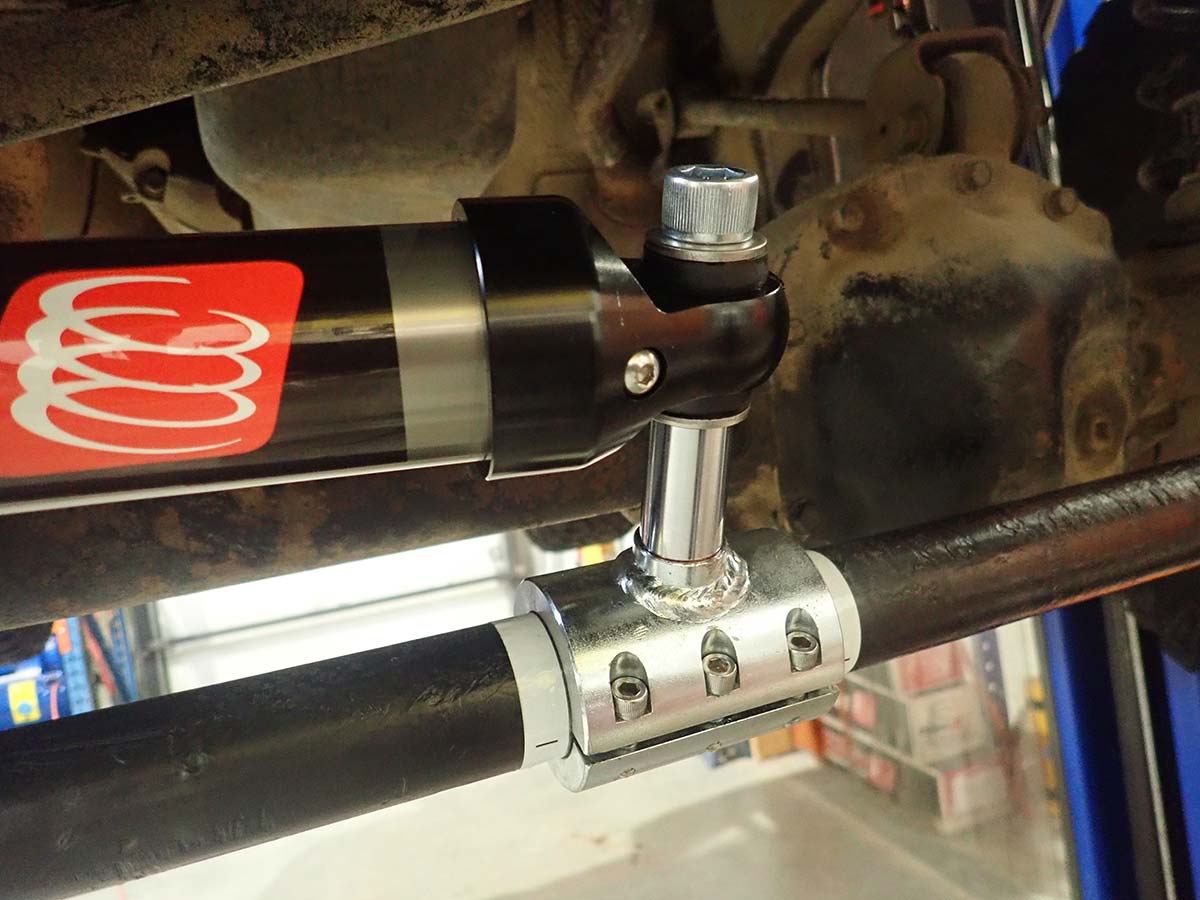 STEERING DAMPER HIGH CLEARANCE - JEEP WRANGLER (JK)