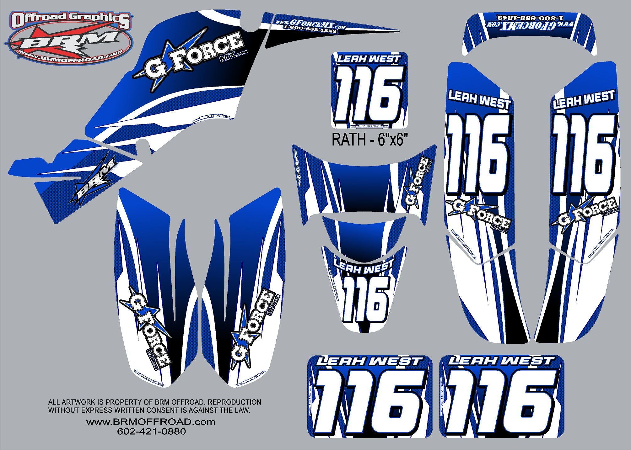 PODIUM - TEAM DECAL KIT