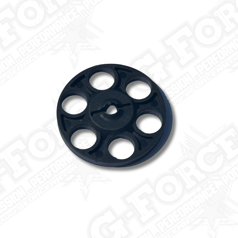 Black HD Plastic Water Pump Drive Wheel