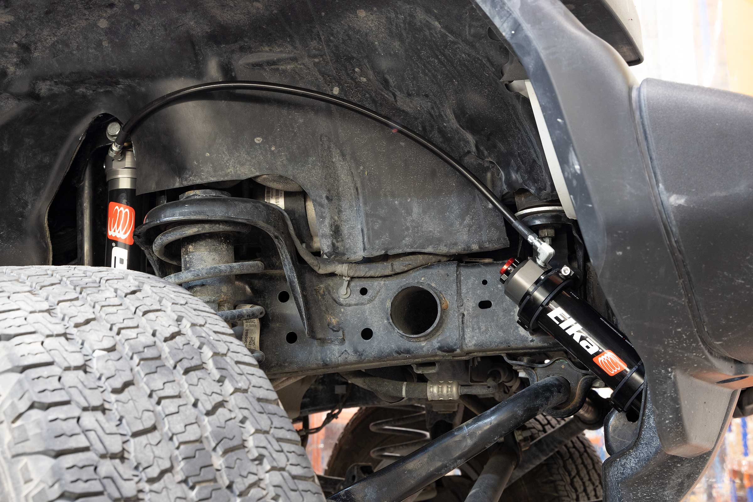 FRONT & REAR KIT 2.5 DC RESERVOIR - JEEP WRANGLER (JL)