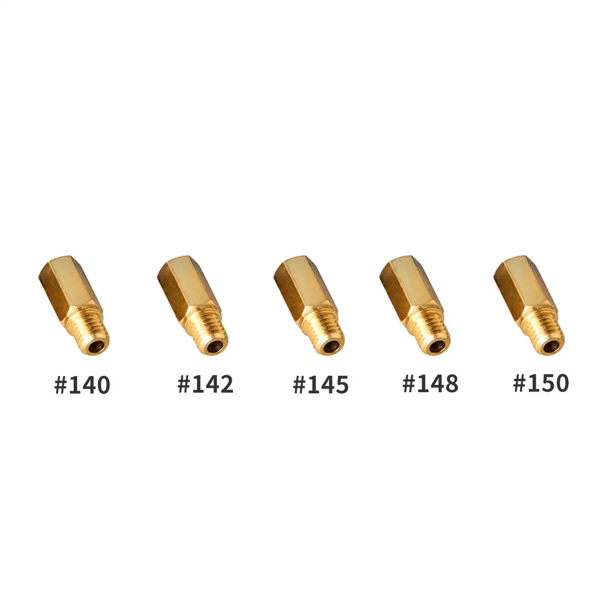 NIBBI RACING PWK CARBURETORS - MAIN JET KITS - 5 PACK  (140 to 150)
