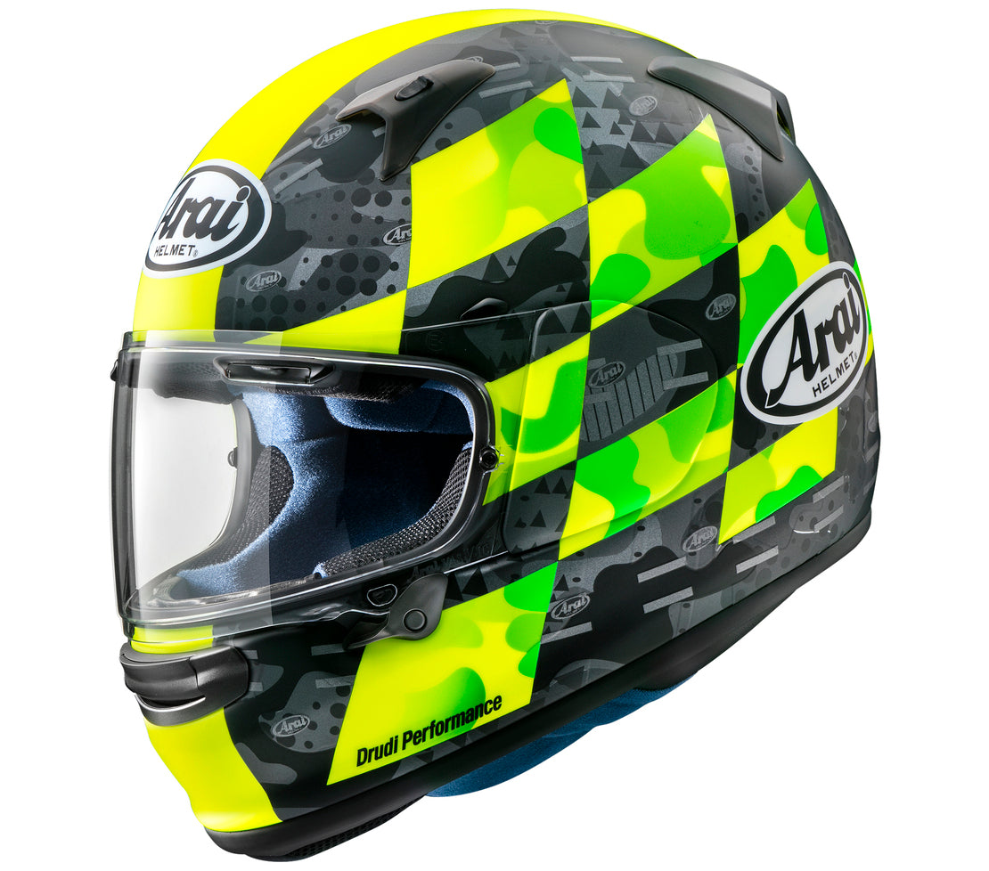 Arai Regent-X Helmet - Patch Yellow Frost - XS