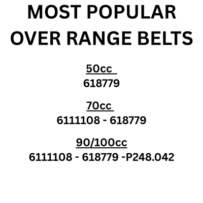 OVER RANGE BELT TECH